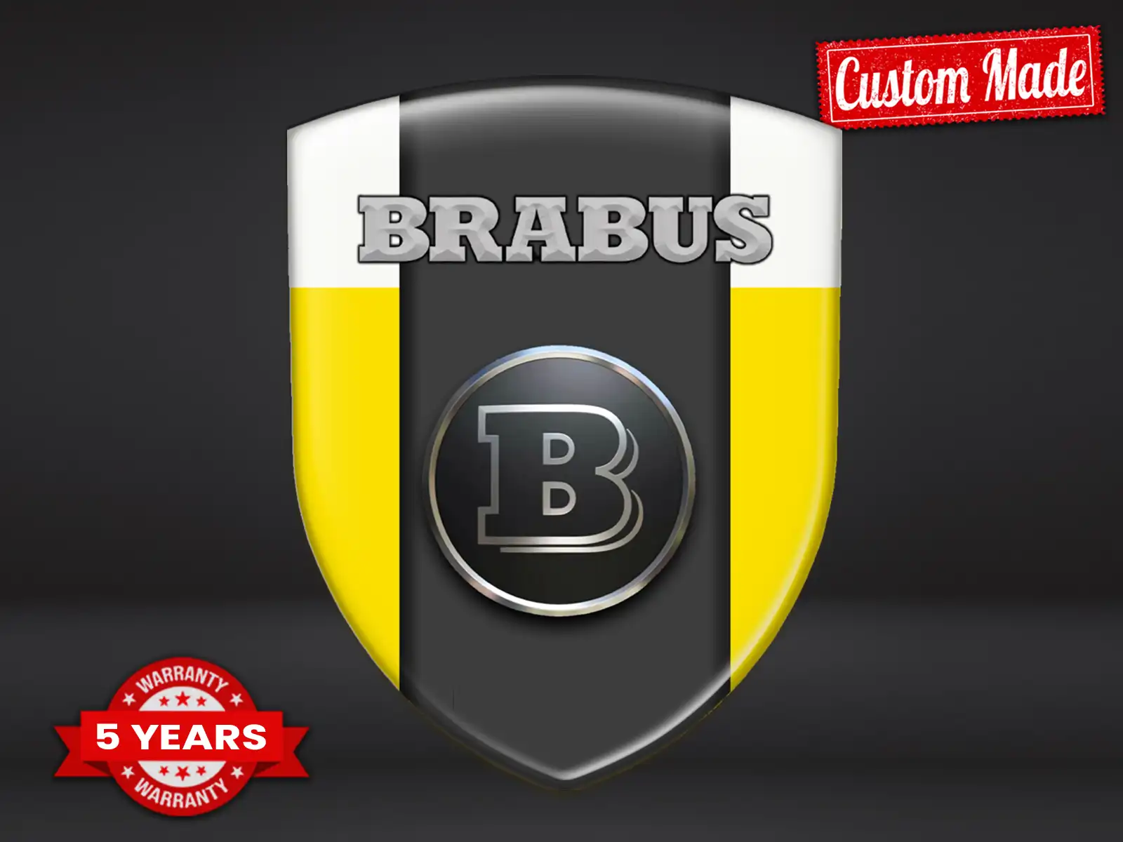 Brabus Pegatinas Traseras Camiones Tuning Carreras Resistente